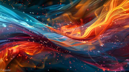 a captivating "Popular" concept background with vibrant colors and dynamic patterns, designed in full ultra HD with high resolution for a stunning visual experience.