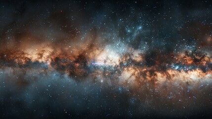 Obraz premium milky way in space.