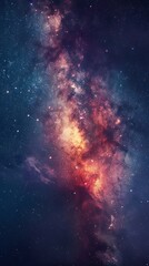 Fototapeta premium milky way in space.