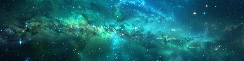Obraz premium milky way in space.