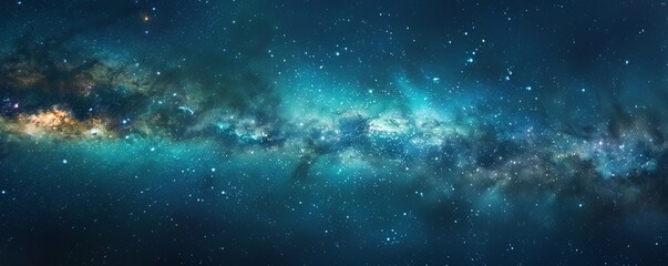 Fototapeta premium milky way in space.
