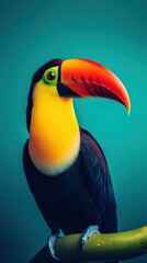 Obraz premium A toucans animal beak bird.