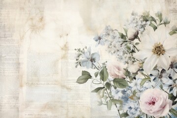Flowers backgrounds pattern plant