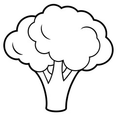 illustration of broccoli