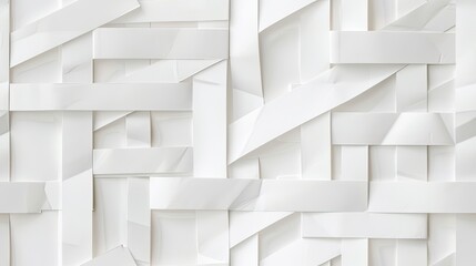 simple lines intertwined with the intricate texture of paper carving, inspired by Taiwanese style aesthetics, against a pristine white background. SEAMLESS PATTERN