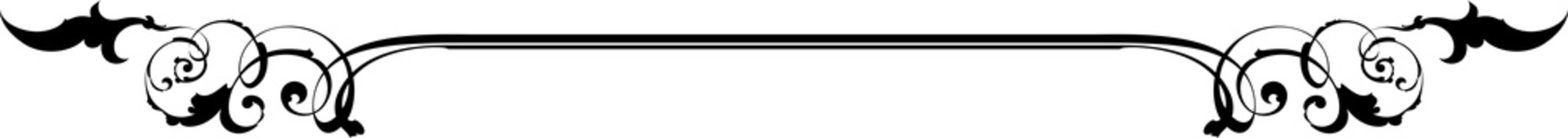 Arabesque vintage heraldic design element.