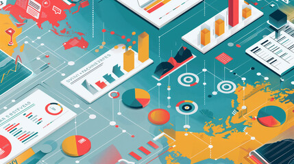 background with circles