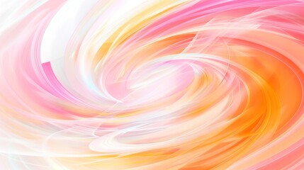 Obraz premium Vibrant Abstract Swirl of Pastel Colors Design