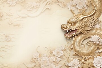 Chinese background dragon backgrounds gold