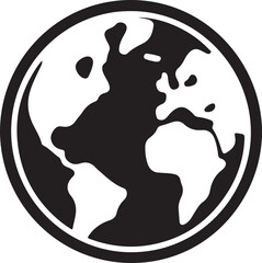 Earth Day Delight: Best Vector Earth Icon Illustration