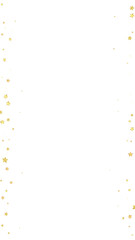 Magic stars vector overlay.  Gold stars scattered