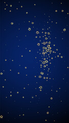 Fototapeta na wymiar Twinkle stars scattered around randomly, flying,