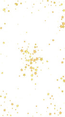 Magic stars vector overlay.  Gold stars scattered