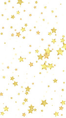 Magic stars vector overlay.  Gold stars scattered