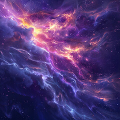 Stellar Nebulae Celestial Harmony