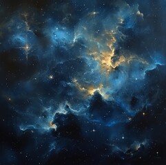 Stellar Nebulae Celestial Harmony