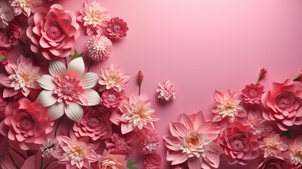 pink background for Mother's day, valentine day