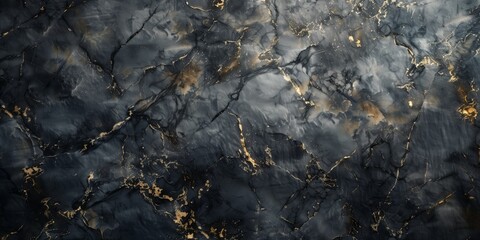 Luxurious Marble Texture with Golden Veins for Elegant Design Backgrounds. Detailed marble stone background. Graphite grain gold and silver. Fine texture geological wallpaper.