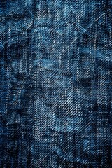 Detailed blue denim texture