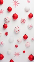Christmas ornament pattern backgrounds celebration