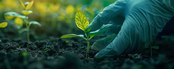 Biologists integrate gene editing tools to produce saplings capable of adapting to various soil types, expanding the possibilities for reforestation, science concept