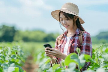 Agriculture technology farmer countryside outdoors person.
