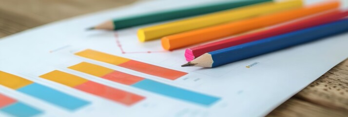 Detailed economic charts serve as foundational tools for developing robust, datacentric business strategies, business concept