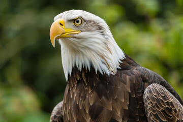Obraz premium Closeup portrait of North American bald eagle