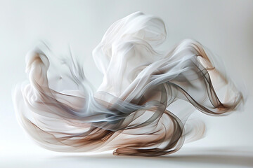 abstract image Capturing the essence of movement in stillness