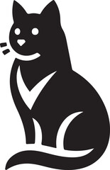 Cute Cat Vector Art, Icons