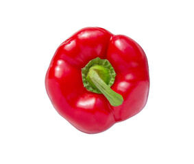 Bell pepper isolated.