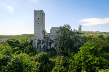 Momljanski kaštel castle in Istria Croatia