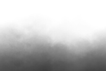 realistic smoke isolated on transparent background