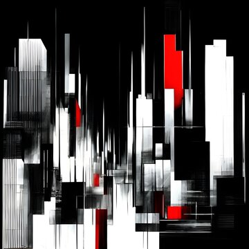 Rhythmen der Gro&szlig;stadt. Abstrakter Hintergrund f&uuml;r Design 7.