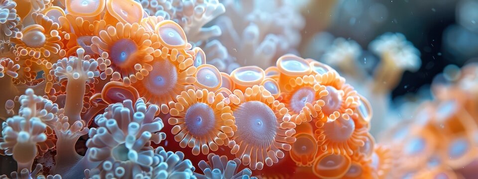 A halophile adapting to its saline environment with unique coloration and structural features