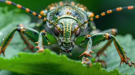 Fototapeta premium Documenting the adaptation strategies of organisms in response to evolving threats