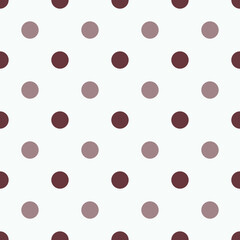 Simple, seamless polka dot background