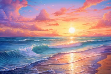 Beach backgrounds landscape outdoors