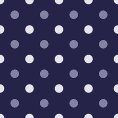 Simple, seamless polka dot background