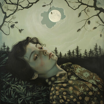 Persona con insomnio, persona durmiendo, on&iacute;rico 