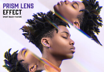 Prism Lens Effect - obrazy, fototapety, plakaty