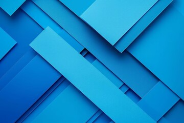 abstract blue minimalist geometric composition background design