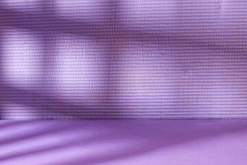 Shadows and light patterns on a grunge wall mockup. Empty room 