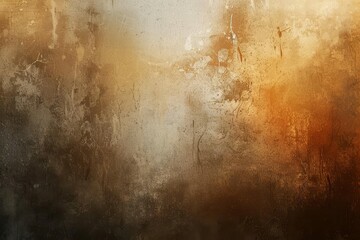 abstract grey and brown color gradient background with shining light and grungy texture