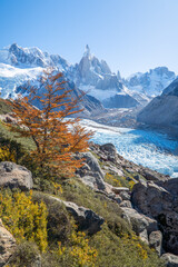 Cerro & glacier