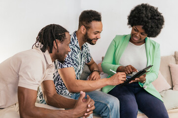 Collaborative spirit in modern coworking space