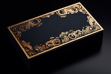 Blank box up to name plate background