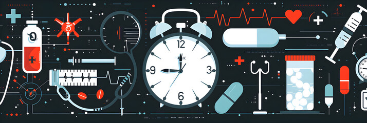 The Everlasting Clock: A Representation of RN's Around-the-Clock Commitment and Connection to Healthcare