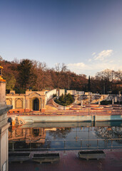 Gellert thermal baths in Budapest