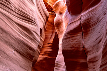 The Slot Canyon rocks of Antelope Canyon X